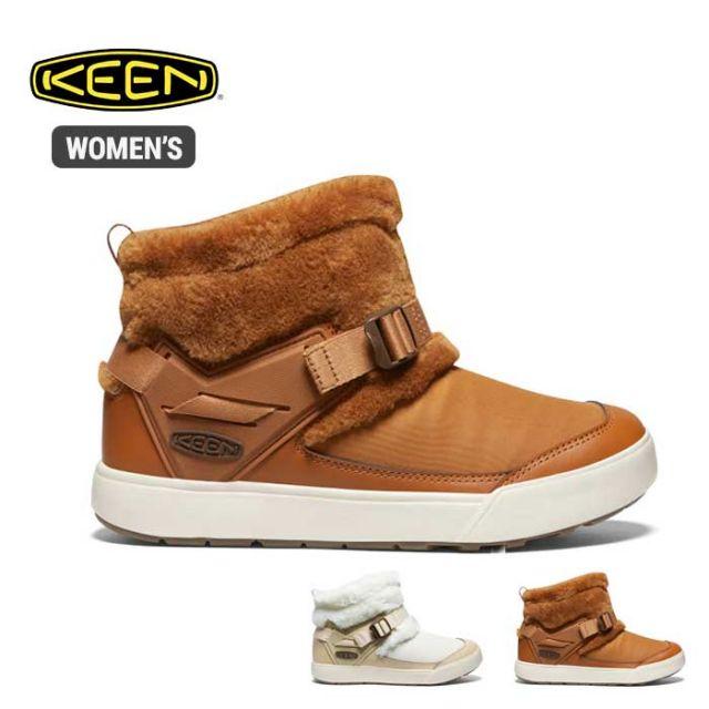 キーン レディース ショートウィンターブーツ KEEN HOODROMEO MINI W
