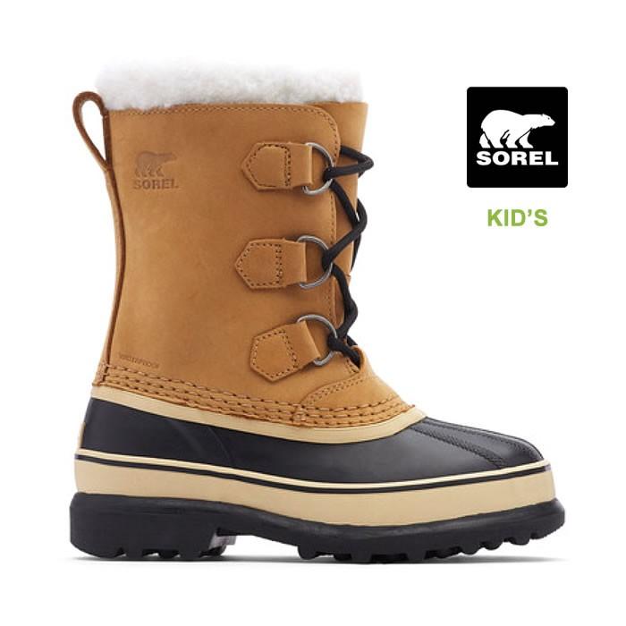 ソレル キッズ スノー ブーツ SOREL LY1000 YouthCaribou ユースカリブー ジュニア スノーブーツ 子供 1115｜shop-hood