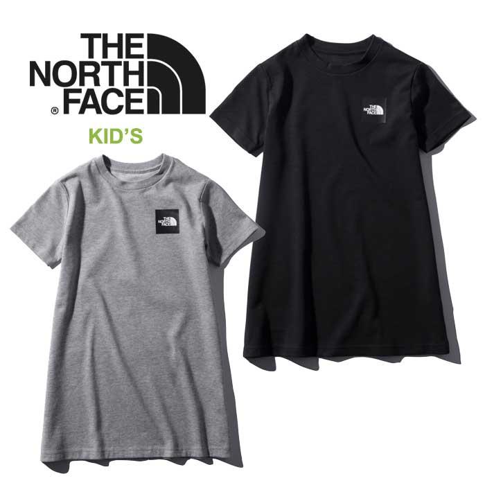 ノースフェイス キッズ ガールズ 子供 ワンピース Tシャツ The Northface Ntg328 G S S Onepiece Tee Tシャツワンピ 黒 グレー メール便 0526 Tnfks048 Hood 通販 Yahoo ショッピング