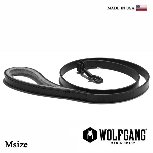 犬 リード Mサイズ 中型犬 WOLFGANG ウルフギャング LATIGO LEATHER 