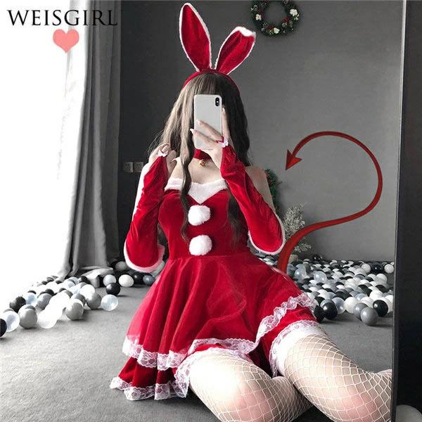 超セクシー 制服 萌え コスプレ衣装 バニー サンタクロース