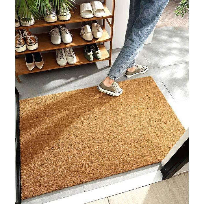 一部即納 玄関マット 屋外 ココヤシ 天然素材 オシャレ コイヤーマット