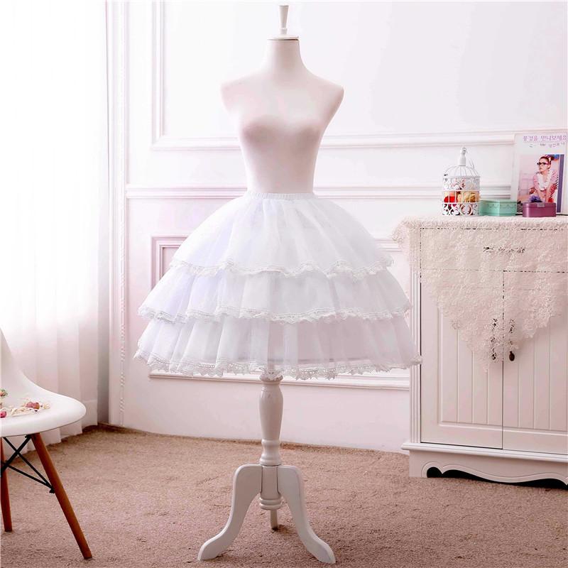 送料無料 3段 パニエ Lolita ロリータ用 ホワイト ワンピース用 ワイヤーあり 上品 コスプレ コスチューム ドレス用 Cosplay 大人 女の子 高級品 お買い得パニエ P044 Syokoya 通販 Yahoo ショッピング