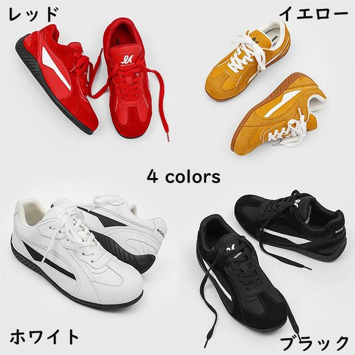 スニーカー ローカット 春 秋 柔らかい 薄底スニーカー スポーティ