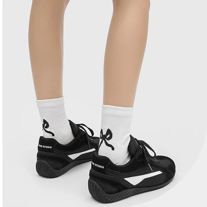 スニーカー ローカット 春 秋 柔らかい 薄底スニーカー スポーティ