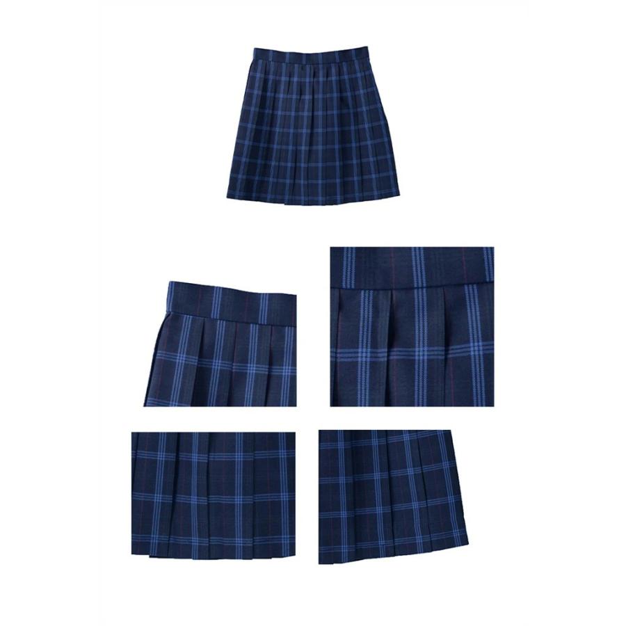 大きいサイズ S-8L 制服 学生制服 入学式 卒業式スーツ 4点セット ブレザー スカート 上下セット スクールスカートチェック柄 シャツ ぽっちゃり JK 女子高校生_5