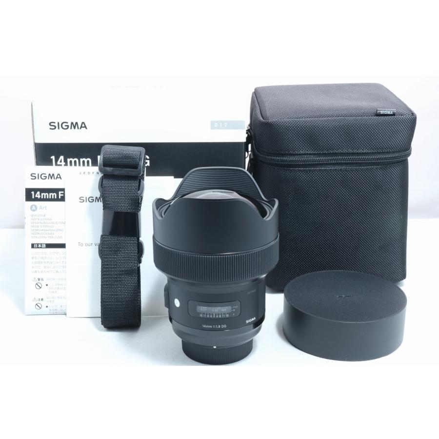 □新品級□ SIGMA シグマ Art 14mm F1.8 DG HSM ニコン用 017 □新品級□ SIGMA シグマ Art 14mm F1.8 DG HSM ニコン用 017