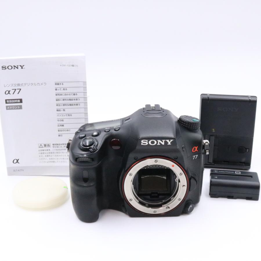 ● 美品 ソニー SONY デジタル一眼 α77 ボディ SLT-A77V ALPHA（アルファ） ソニー デジタル一眼 SONY α77 ボディ SLT-A77V