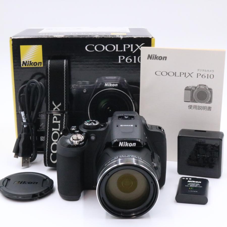 □新品級□ Nikon ニコン デジタルカメラ COOLPIX P610 ブラック □新品級□ Nikon ニコン デジタルカメラ COOLPIX P610 ブラック