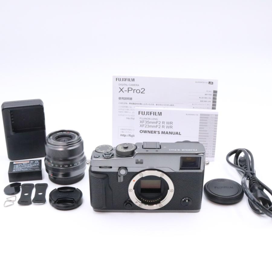 □極上品□ FUJIFILM フジフィルム X-Pro2 レンズキット グラファイト