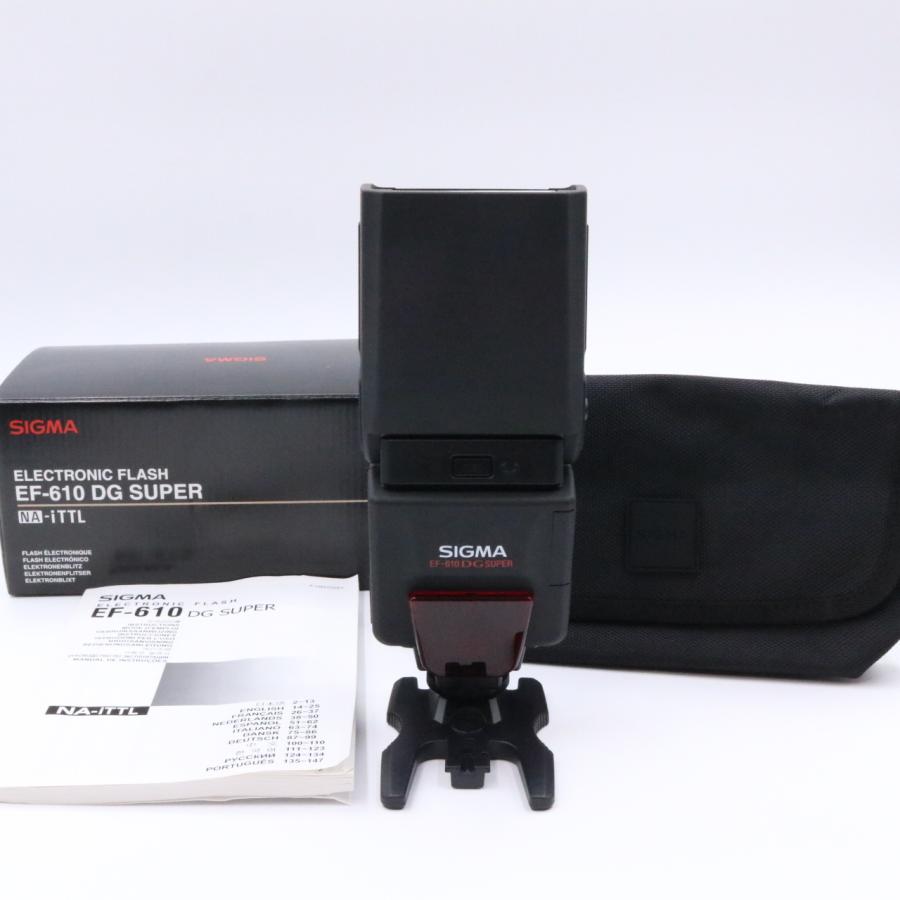 □極上品□ SIGMA シグマ フラッシュ ELECTORONIC FLASH EF-610 DG