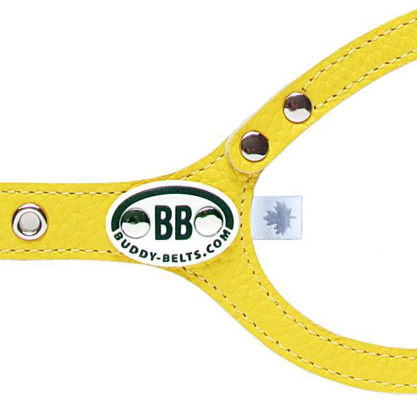 バディーベルト３号【カナリアイエロー】３号 カナリア（Canary） buddy-belts buddybelts  リングハーネス メガネハーネス ボディーハーネス 犬 ハーネス 胴輪の画像