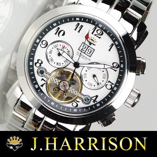 腕時計 メンズ腕時計 自動巻き カレンダー 日付 曜日 ジョンハリソン Jh008 Ww クラシック レトロ 本命 おしゃれ スケルトン プレゼント ブランド ウォッチ Jh008 Wwh 腕時計 財布 ショップ K Yu 通販 Yahoo ショッピング
