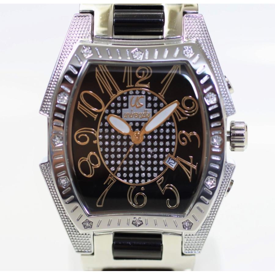 メンズ腕時計 カレンダー ビッグフェイス ドラマ Diver 着用モデル 40代 50代 ユニバーシティー Us 3 Sv ラグジュアリー 人気 シルバー ブラック文字盤 Us 3 Sv 腕時計 財布 ショップ K Yu 通販 Yahoo ショッピング