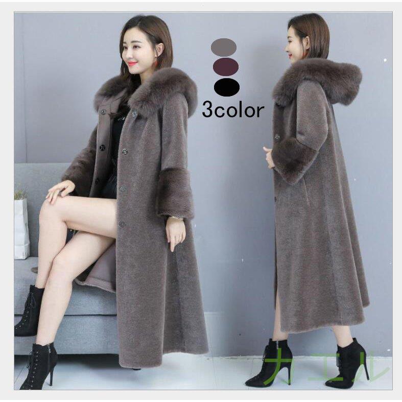 ポケモン ダイパリメイク フェイクファーコート レディース 毛皮コート 冬服 フード付き もこもこ 暖かい ロング丈ジャケット 韓国風 アウター 上品 大人 着痩せ 30代 40代 カジュアル 今日だけ割引セール Ecf Com Tr