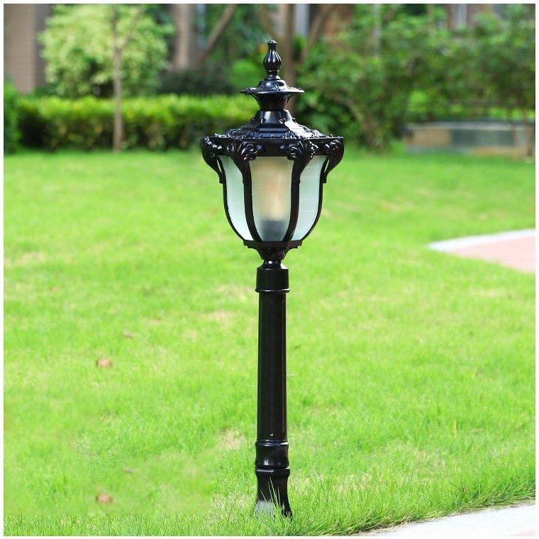 ガーデンライト 庭園灯 照明 ポール灯 門柱灯 門灯 外灯 防水 照明器具 アンティーク エクステリアレトロ スタンドライト エントランス 玄関照明 屋外照明 門柱灯 表札灯 サイズ 灯体高80cm Www Greenalliedenergy Com
