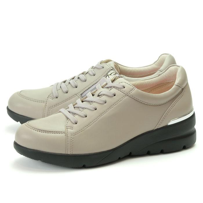 フィットジョイ Fitjoy Fj 033 グレー スニーカー レディース ウォーキングシューズ 軽量 レザーシューズ シープスキン 旅行用 靴 Fitjoyfj033gry ケイト ジャック 通販 Yahoo ショッピング