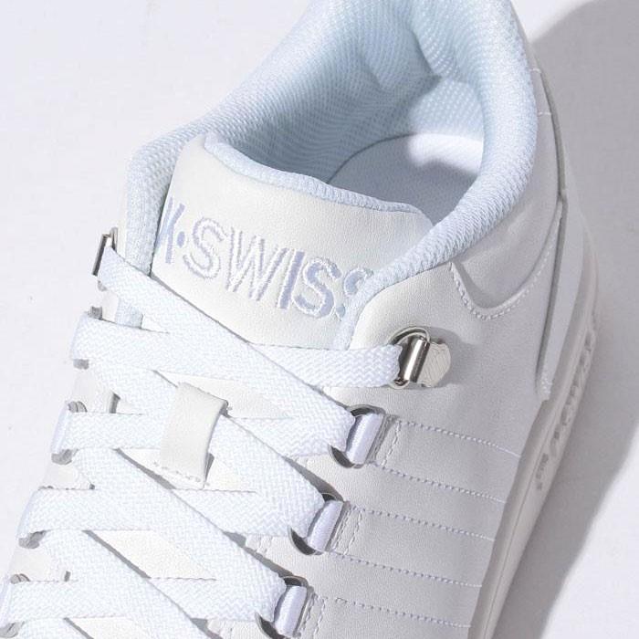 Kスイス ケースイス メンズ レディース ホワイト 白 スニーカー レザー テニスシューズ K-SWISS KSL 01 WHITE 36800010｜shop-kandj｜05