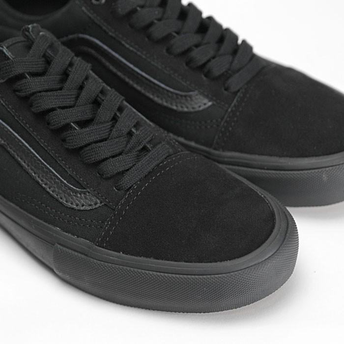 送料無料 バンズ オールドスクール プロ スニーカー メンズ レディース スウェード ブラックアウト 黒 VANS OLD SKOOL PRO BLACKOUT VN000ZD41OJ｜shop-kandj｜04