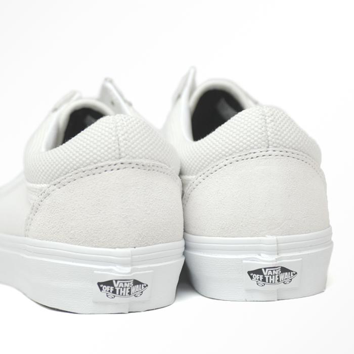 バンズ オールドスクール スニーカー メンズ レディース ローカット ホワイト WHITE VANS OLD SKOOL TEXTURED BLANC DE BLANC VN0A4BW2JVY｜shop-kandj｜04