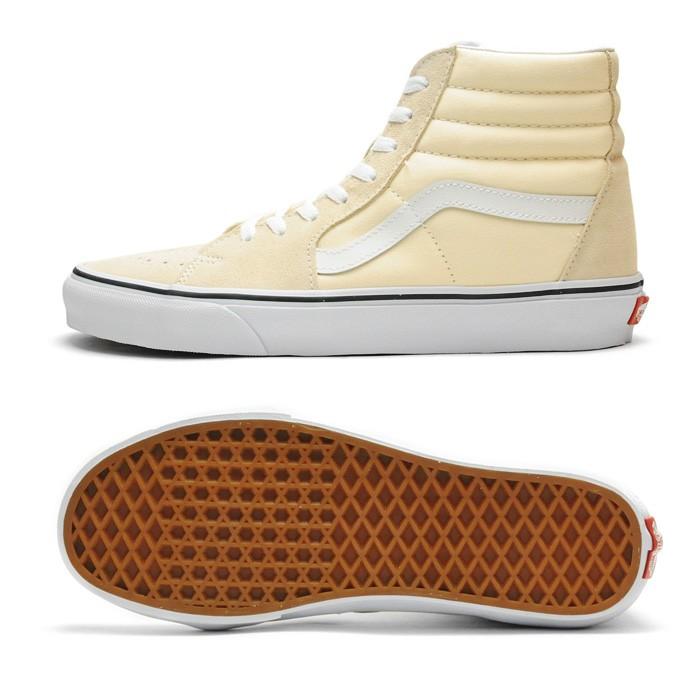 バンズ スケートハイ スニーカー メンズ レディース ハイカット 定番 白 ホワイト VANS SK8-HI CLASSIC WHITE/TRUE WHITE VN0A4U3CFRL｜shop-kandj｜02