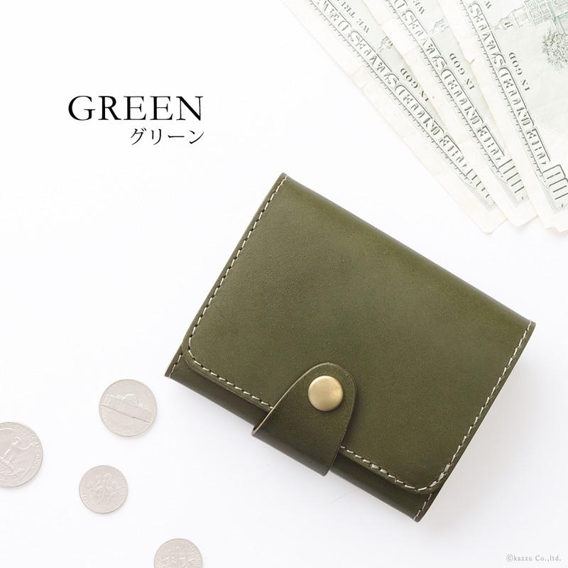BAGGY PORT ミニ財布 レディース 本革 牛革 二つ折り 栃木レザー