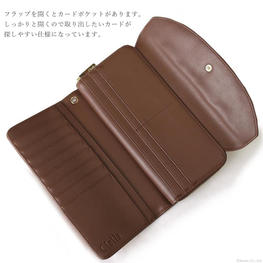 長財布 レディース 財布 大容量 沢山入る カード入れ ラウンド長財布 人気 おしゃれ ブランド 30代 40代 50代 便利 Clelia クレリア Belleza ベレッサ Cl Clelia 財布 バッグ クレリア 通販 Yahoo ショッピング