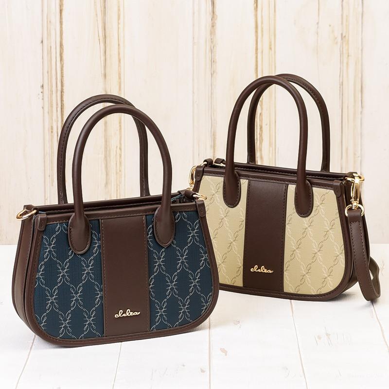 Clelia ハンドバッグ レディース 黒 2way ショルダーバッグ ミニ Clelia ハンドバッグ レディース 黒 2way ショルダーバッグ ミニ