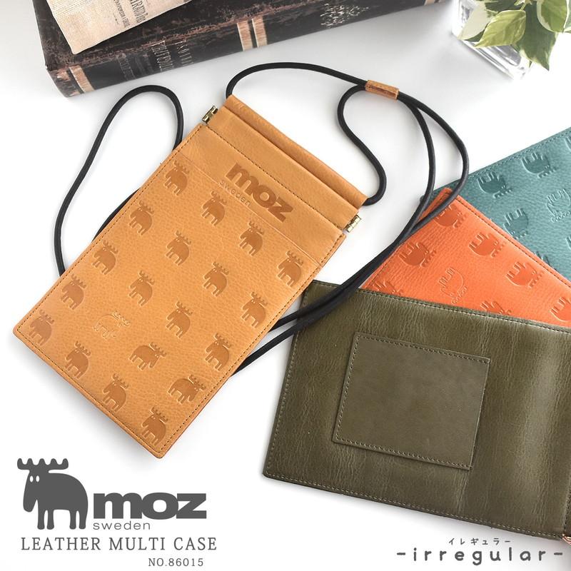 moz（モズ） スマホショルダー レディース 本革 スマホポーチ マルチ