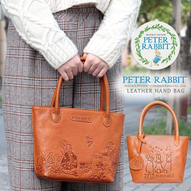 バッグ ハンドバッグ レディース 本革 Peterrabbit ピーターラビット 通勤 革 レザー 絵本 キャラクター 型押し ブランド 軽量 トート バッグ Peter Rabbit 001 Peterrabbit 001 財布 バッグ クレリア 通販 Yahoo ショッピング