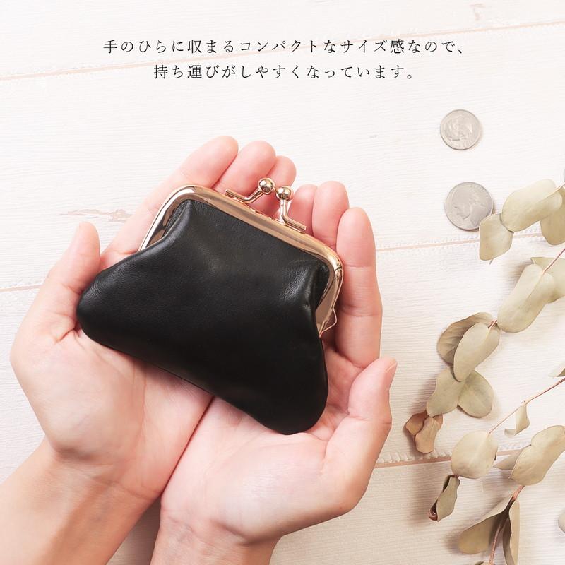 小銭入れ レディース コインケース がま口 本革 ミニウォレット ミニ
