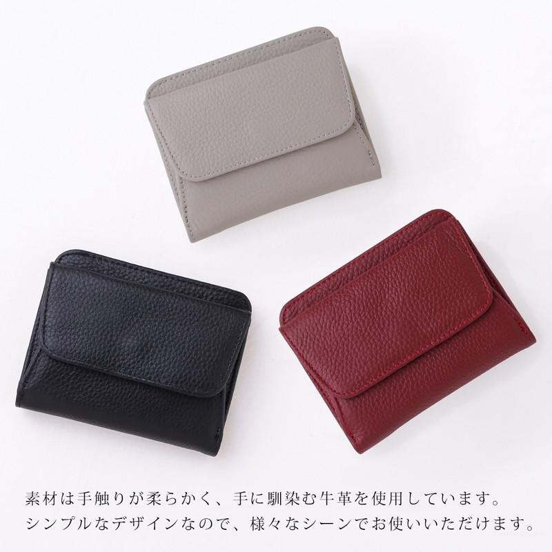 折り財布　ミニ財布　二つ折り財布　ケース　小銭入れ ミニ財布 レディース 本革 二つ折り 折り財布 使いやすい コンパクト