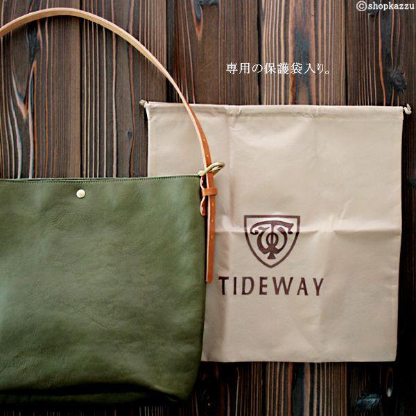 TIDEWAY（タイドウェイ） バッグ トートバッグ レディース 本革 2way 