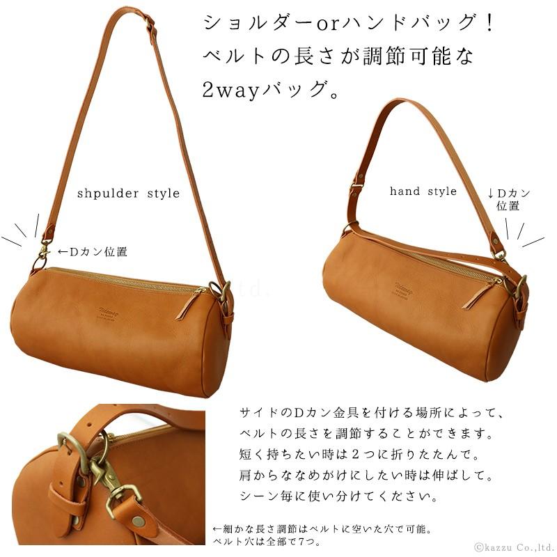 ショルダーバッグ レディース ボストンバッグ 本革 姫路レザー 2way バッグ Dk Roll Shoulder L Tideway T2165 Tideway T2165 財布 バッグ クレリア 通販 Yahoo ショッピング