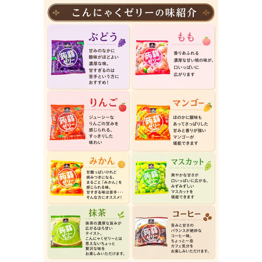 ギフト こんにゃくゼリー ゼリー 詰め合わせ 蒟蒻ゼリー 蒟蒻工房 8