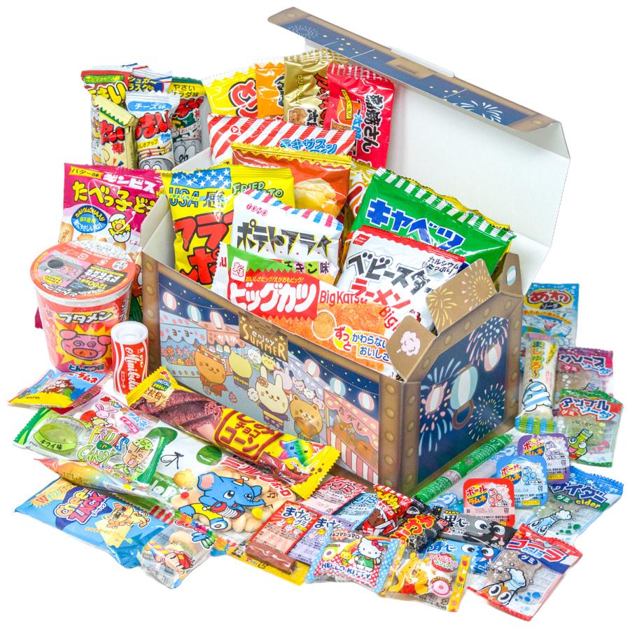 ブタメン 夏祭り 駄菓子セット 駄菓子 詰め合わせ 60種 お菓子 ギフト