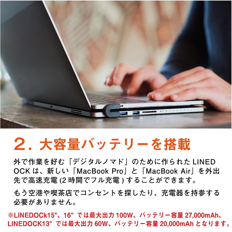 正規店仕入れの Linedock 13 スペースグレー 13インチ Ssd 256gb Macbook用 多機能拡張ドック 即納最大半額 Aleefsurgical Com