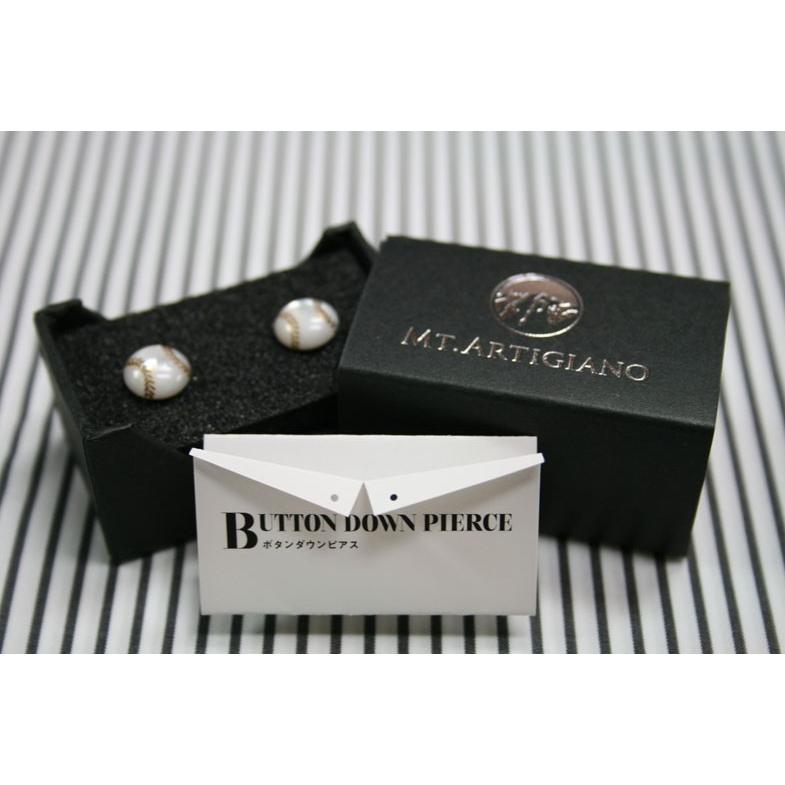 BUTTON DOWN PIERCE 【ボタンダウン　ピアス】スポーツ（ベースボール） |  | 05