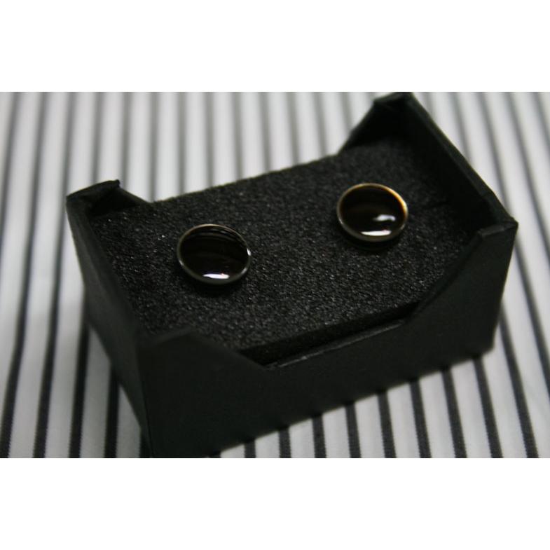 BUTTON DOWN PIERCE 【ボタンダウン　ピアス】ブラック |  | 03