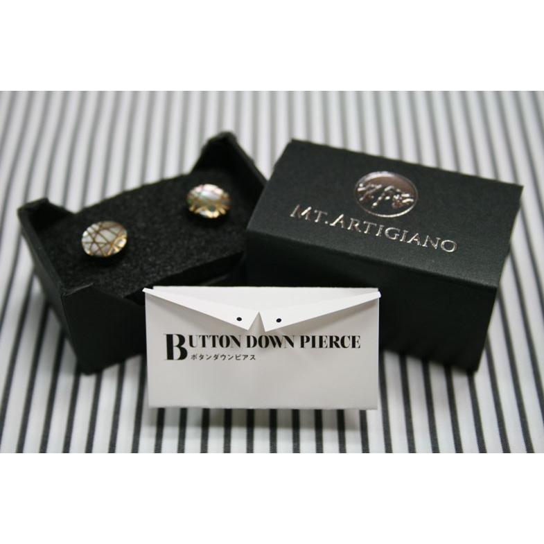 BUTTON DOWN PIERCE 【ボタンダウン　ピアス】LINE（糸巻） |  | 05