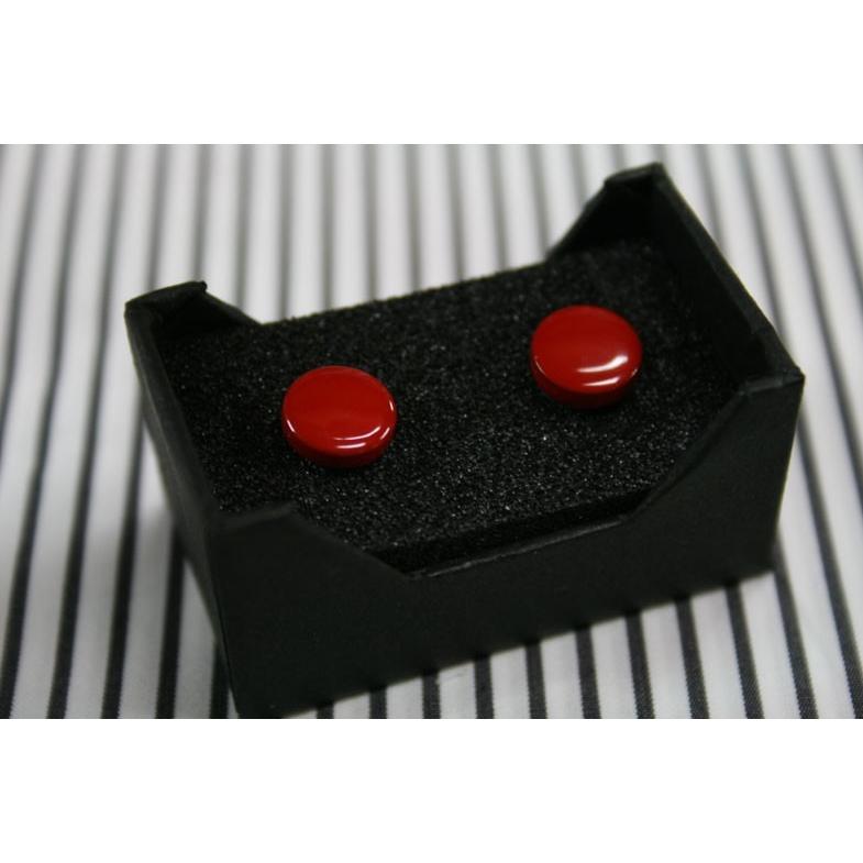 BUTTON DOWN PIERCE 【ボタンダウン　ピアス】レッド |  | 03