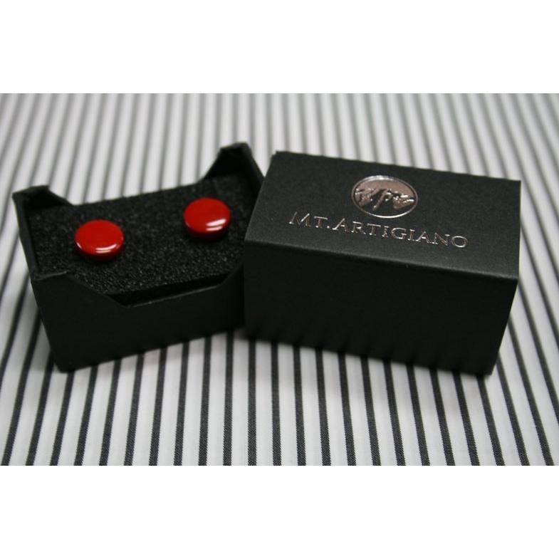 BUTTON DOWN PIERCE 【ボタンダウン　ピアス】レッド |  | 04