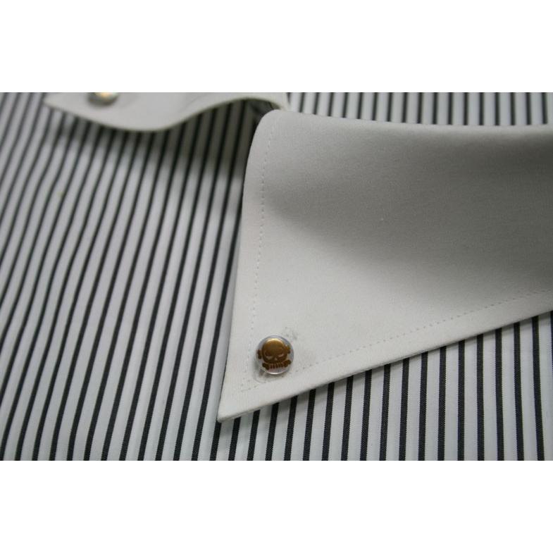 BUTTON DOWN PIERCE 【ボタンダウン　ピアス】スカル（Type1) |  | 01