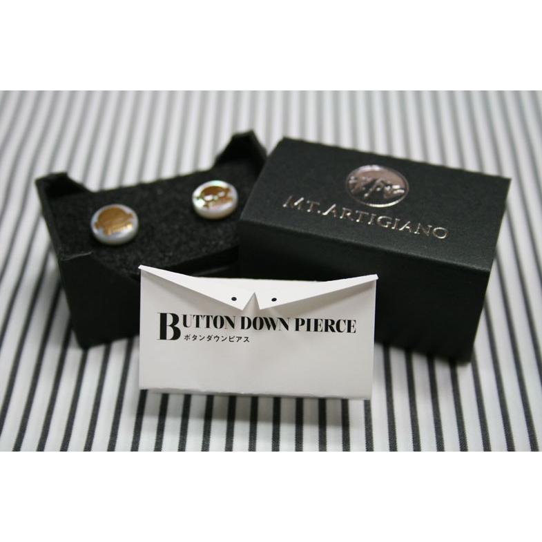 BUTTON DOWN PIERCE 【ボタンダウン　ピアス】スカル（Type1) |  | 05