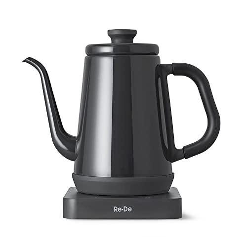 Re・De Kettle (リデケトル) 電気ケトル 1L (Black（ブラック