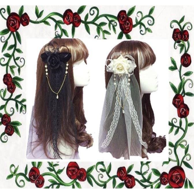Pkpohs 髪飾り ゴスロリ ヘアアクセサリー 髪留め クリップ ロリータ レディース B074l1jp1l Shop K P ヤフー店 通販 Yahoo ショッピング