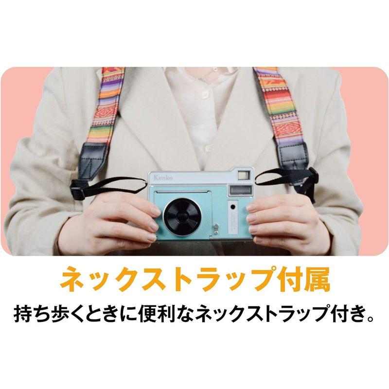 Kenko インスタントカメラ モノクロカメラ スカイブルー 感熱紙使用 約80回プリント可能 microUSB充電 KC-TY01 SB｜shop-kt-four｜02