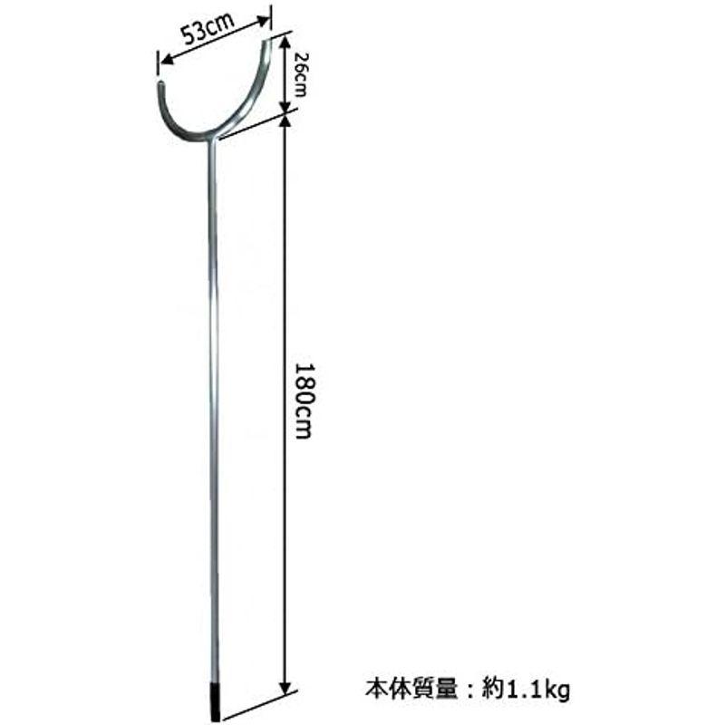 刺叉（さすまた） こない手 U型 U-1｜shop-kt-four｜04