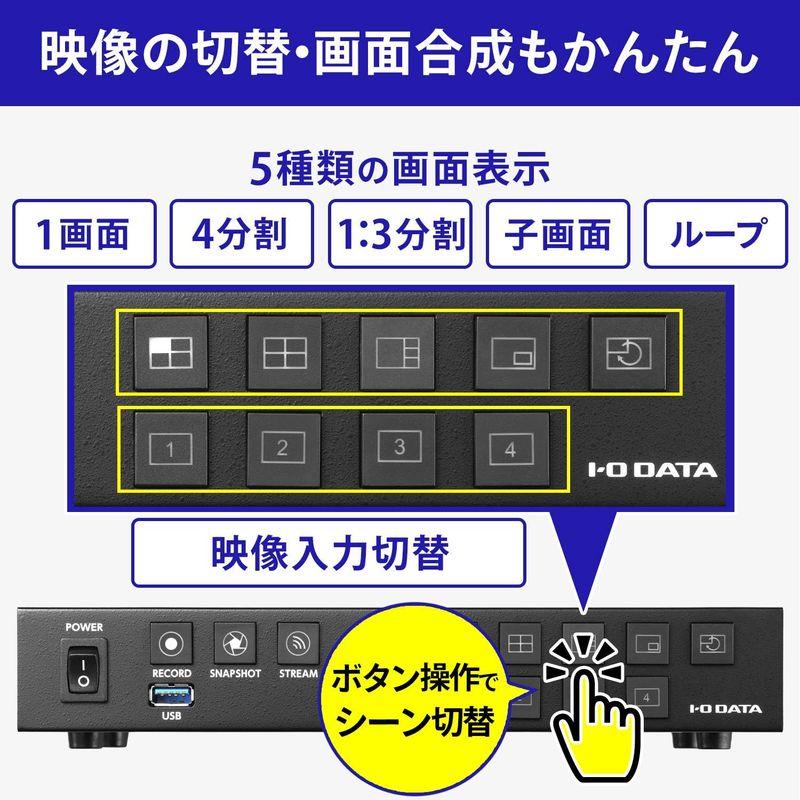 アイ・オー・データ スタンドアロン型ライブストリーミングBOX 「LIVE ARISER」 PC不要 最大3ストリーム同時配信 日本メーカー｜shop-kt-four｜05