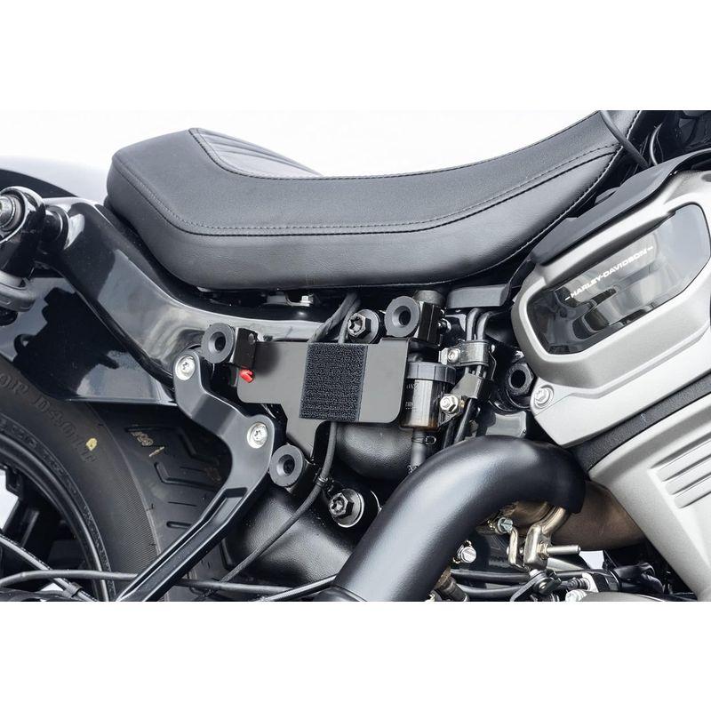 日本の公式オンライン キジマ(Kijima) バイク用品 ETCマウントステー 取付ステー サイドカバー収納タイプ ハーレー NIGHTSTER(´22-/RH9